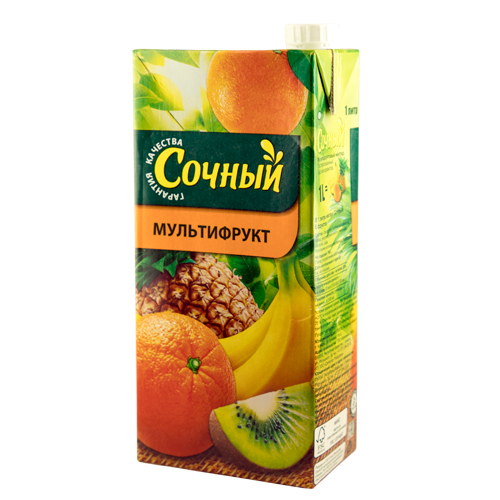 Сочный Мультифрукт 0,93 л.